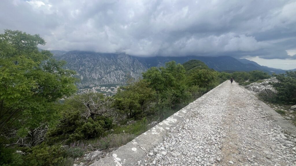 Kotor Viewpoint Hike | Kotor Viewpoint Hike | Kotor Walk Guide & Viewpoints Kotor and the bay seen from about 600 metres on the ridge
