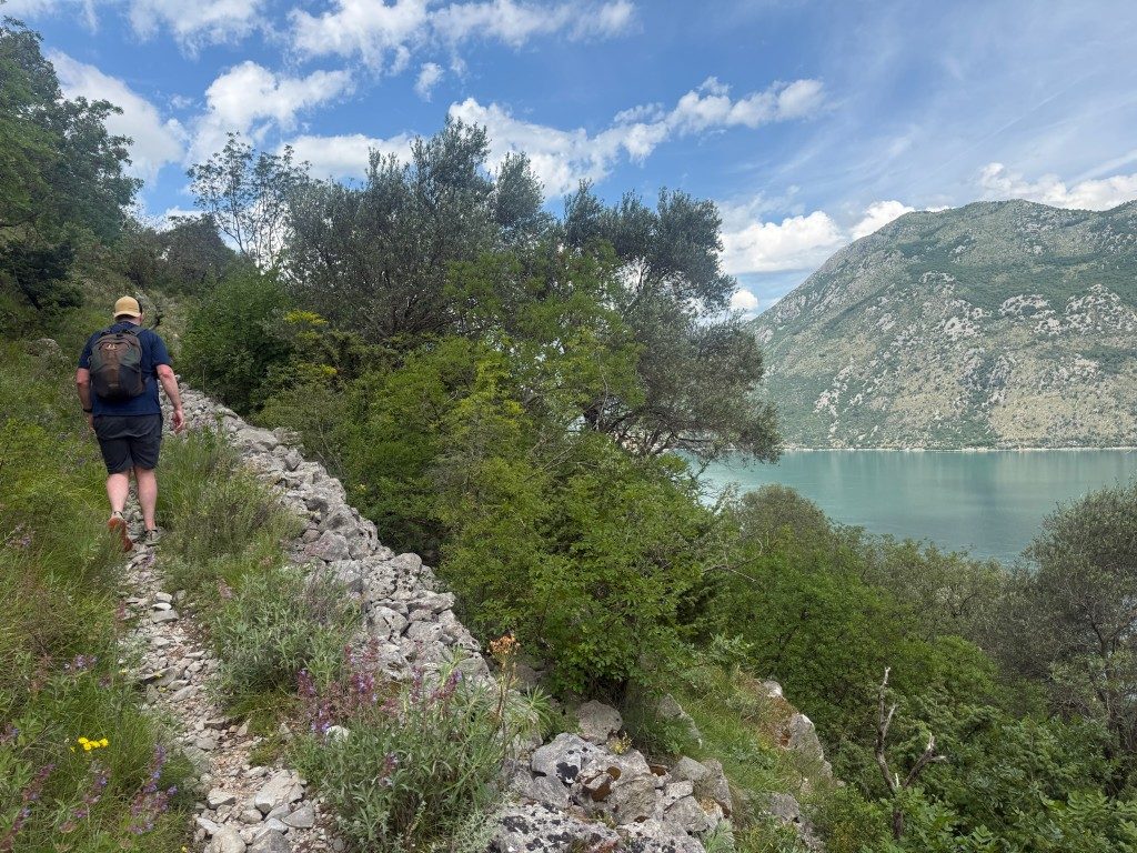 Kotor Viewpoint Hike | Kotor Viewpoint Hike | Kotor Walk Guide & Viewpoints Stone trail climbing with the Bay of Kotor opening up below