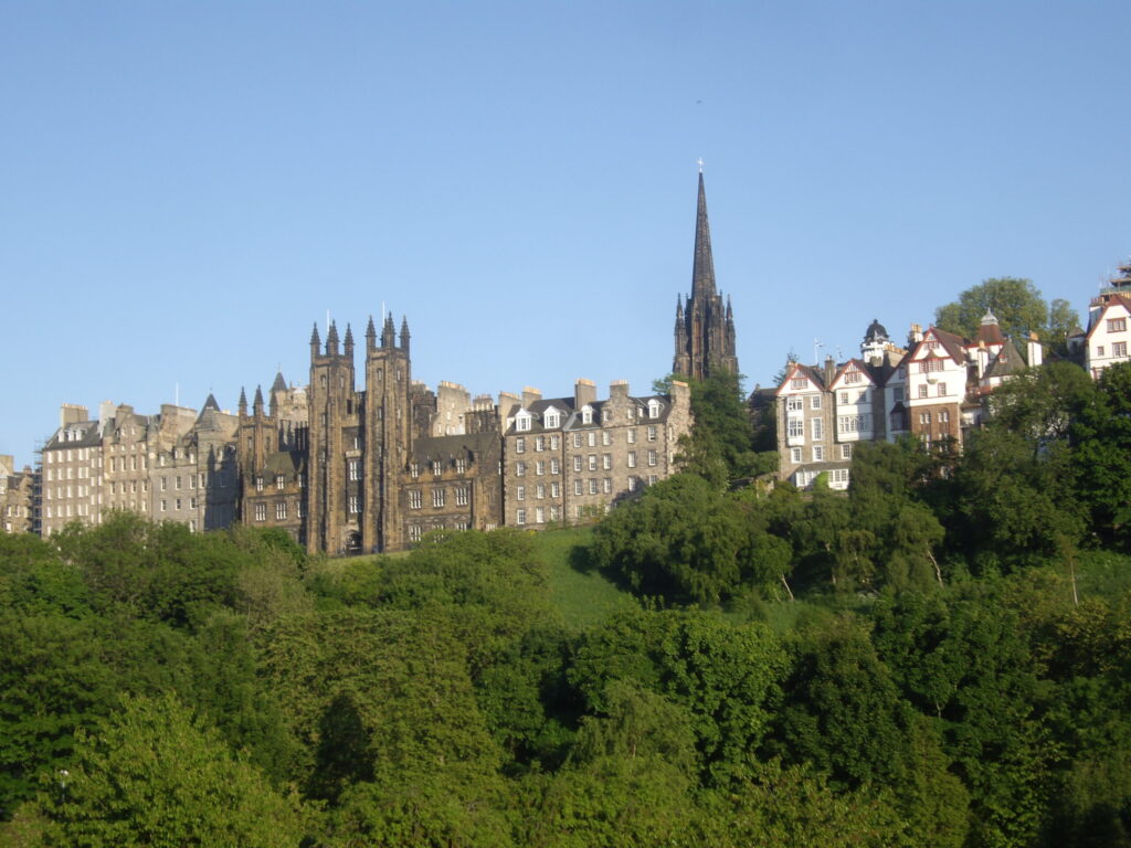 Edinburgh Old Town skyline in Scotland, fourth on Time Out&rsquo;s 2026 Gen Z list