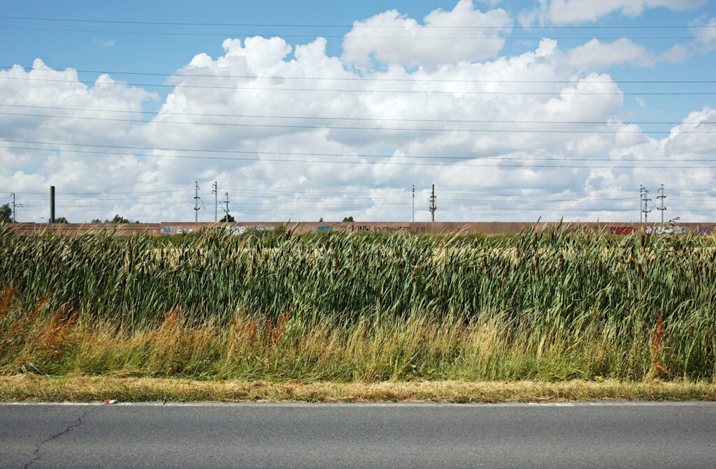 LGV Nord high-speed tracks near Lille on the line hit by engineering works