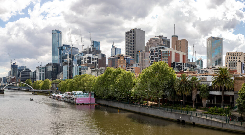 Melbourne Northbank riverside skyline in Australia, third on Time Out&rsquo;s 2026 Gen Z list