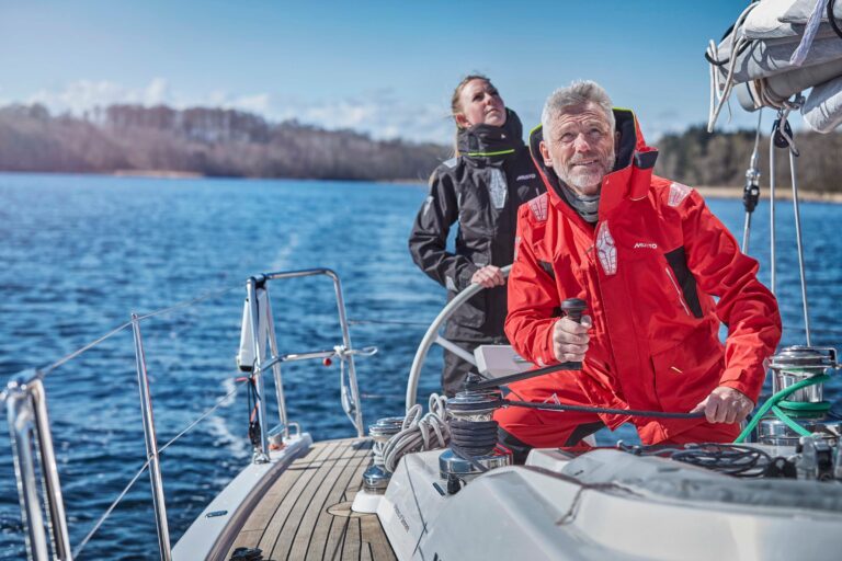 Musto waterproof jacket and sailing gear product shot