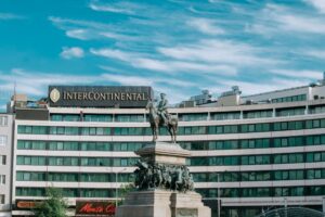 InterContinental Hotels Group logo on a hotel discount codes thumbnail