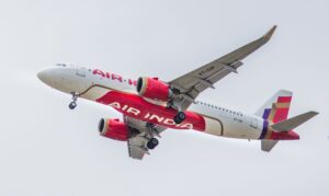 Air India logo with a discount code tag, Genius Travels listing thumbnail