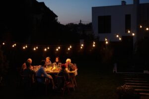 Luxury holiday cottage exterior with garden, promoting Luxury Cottages discount codes