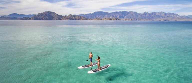 Villa del Palmar Loreto resort pool and suites overlooking the Sea of Cortez